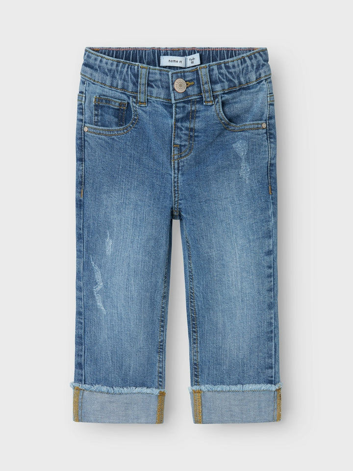 Mini spijkerbroek ROSE Medium Blue Denim Straight Fit