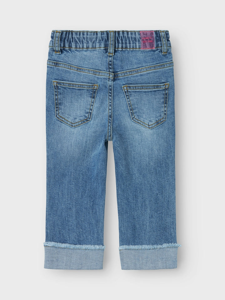 Mini spijkerbroek ROSE Medium Blue Denim Straight Fit