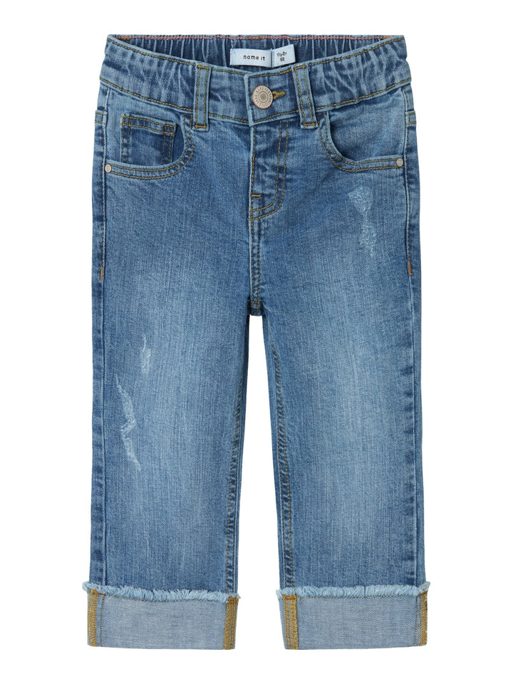Mini spijkerbroek ROSE Medium Blue Denim Straight Fit