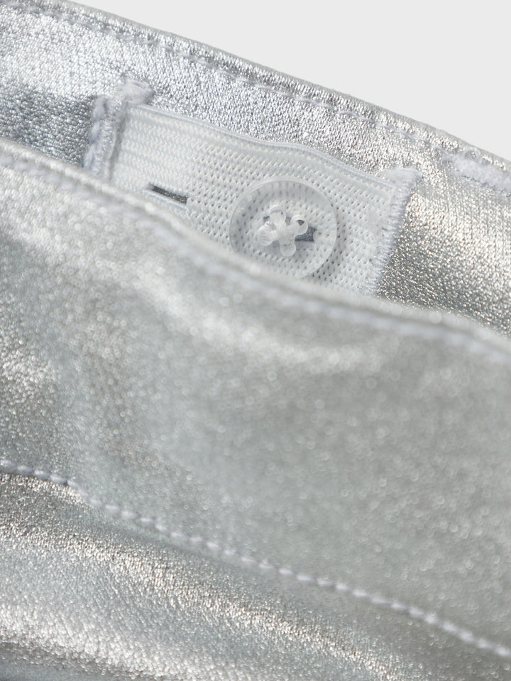 Kids broek ROSE Silver FOIL Straight Fit