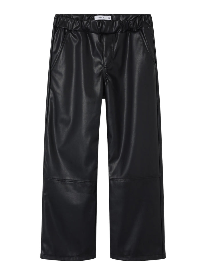 Kids broek NUPU Black Loose Fit