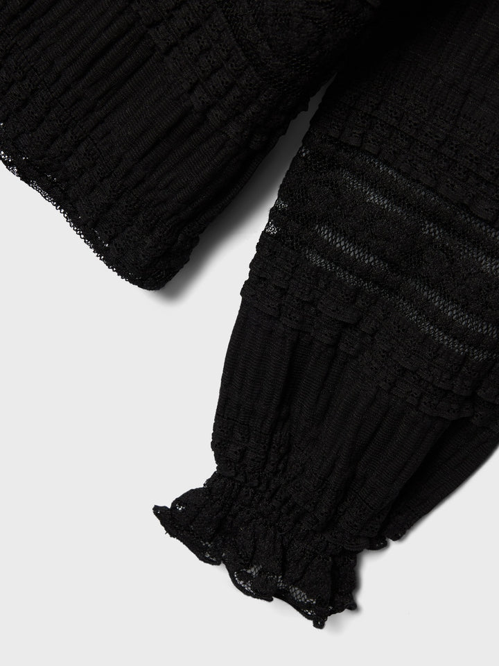 Kids longsleeve RILKA Black Standard Fit