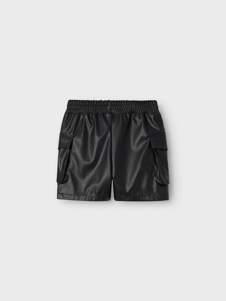 Kids short SIANINA Black Cargo Fit