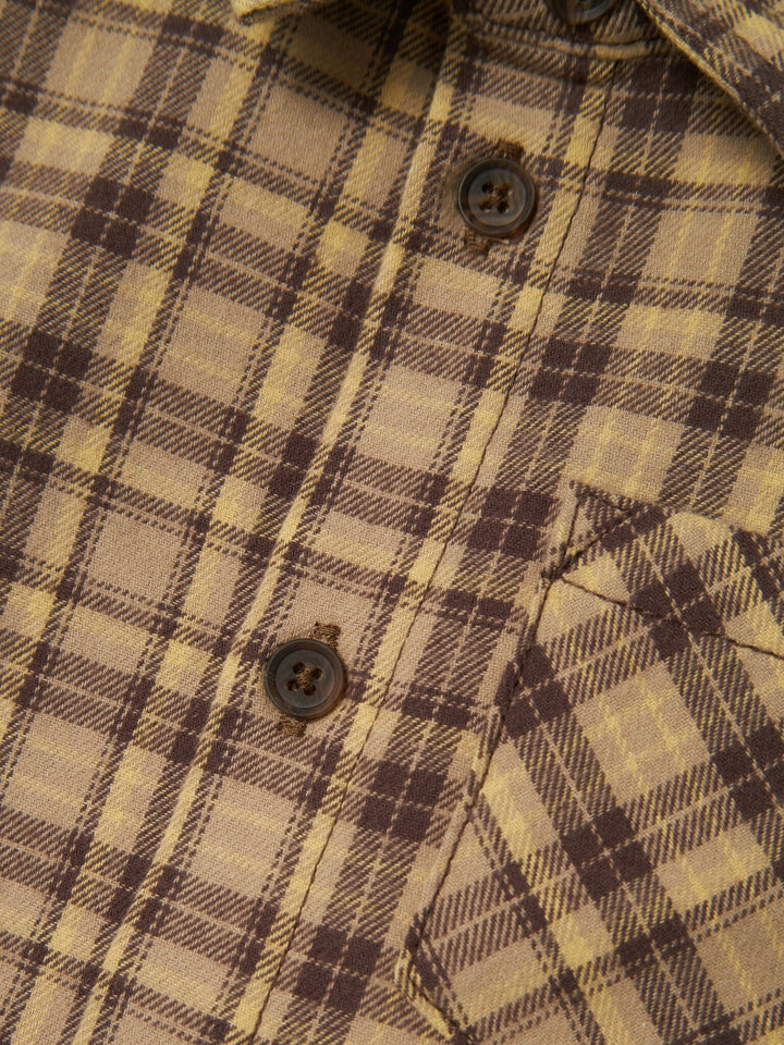 Mini blouse RESOREN Weathered Teak Regular Fit