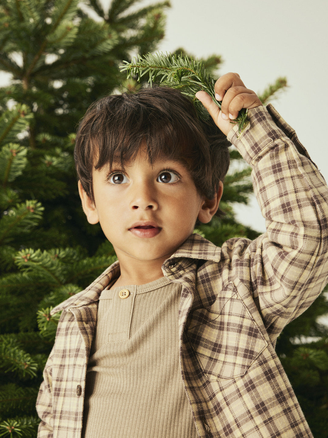 Mini blouse RESOREN Weathered Teak Regular Fit