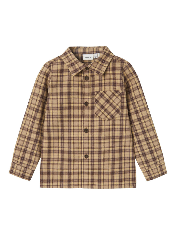 Mini blouse RESOREN Weathered Teak Regular Fit