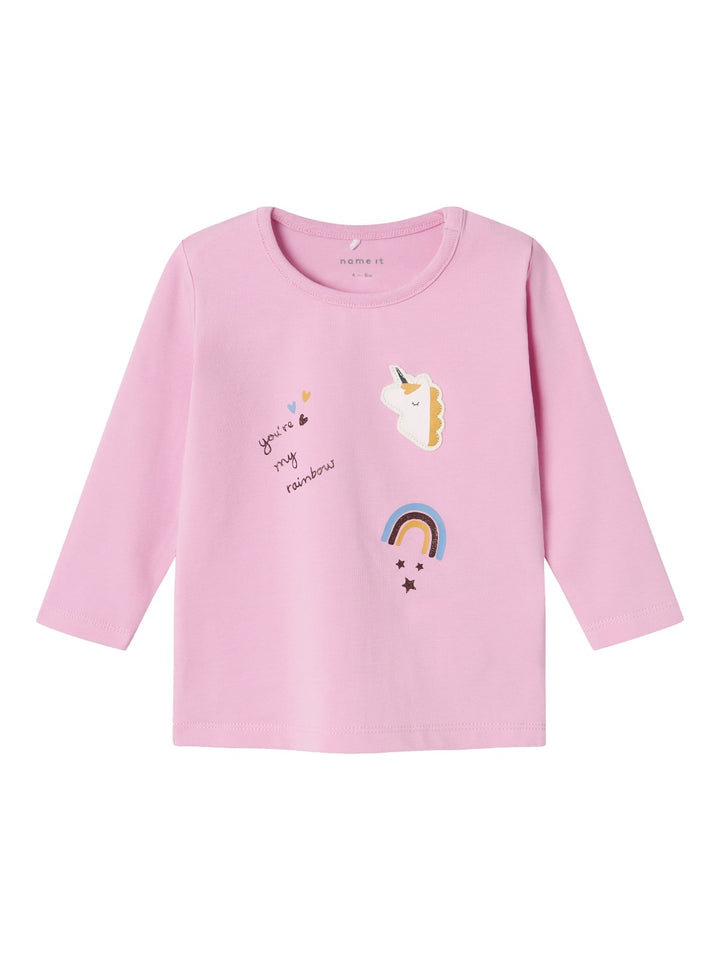 Baby longsleeve LILIA Pastel Lavender Regular Fit