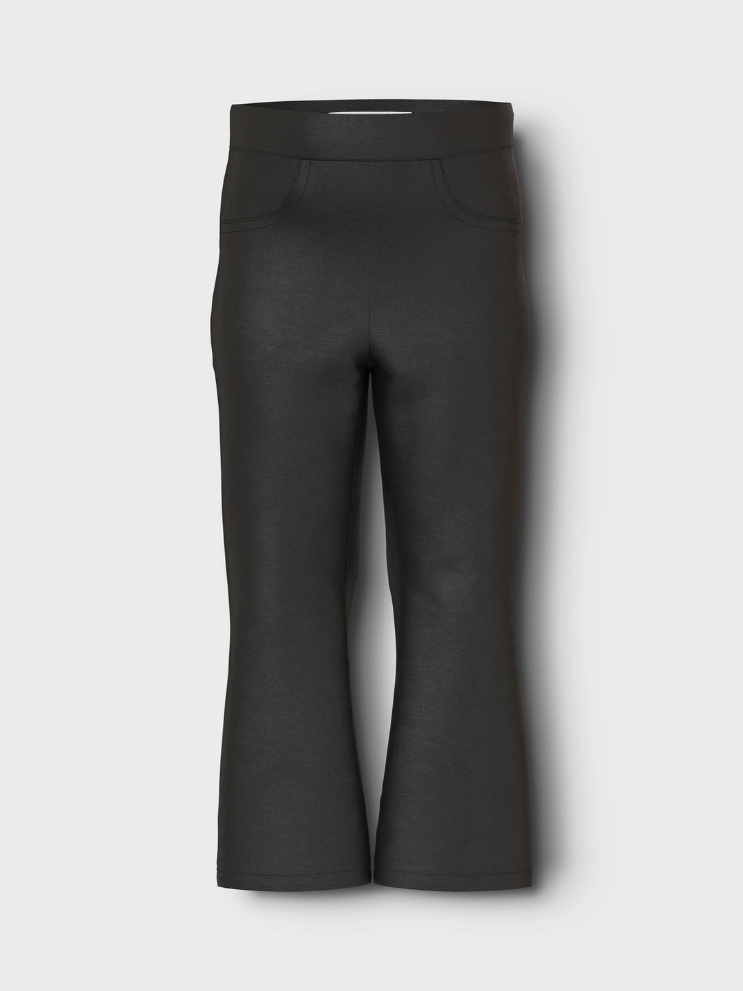 Mini Leggings POLLY Schwarz Bootcut Passform