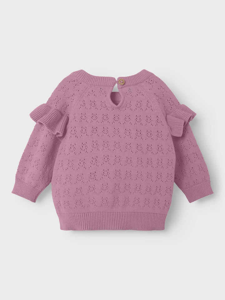 Baby Pullover OSILLA Mauve Orchid Regular Fit