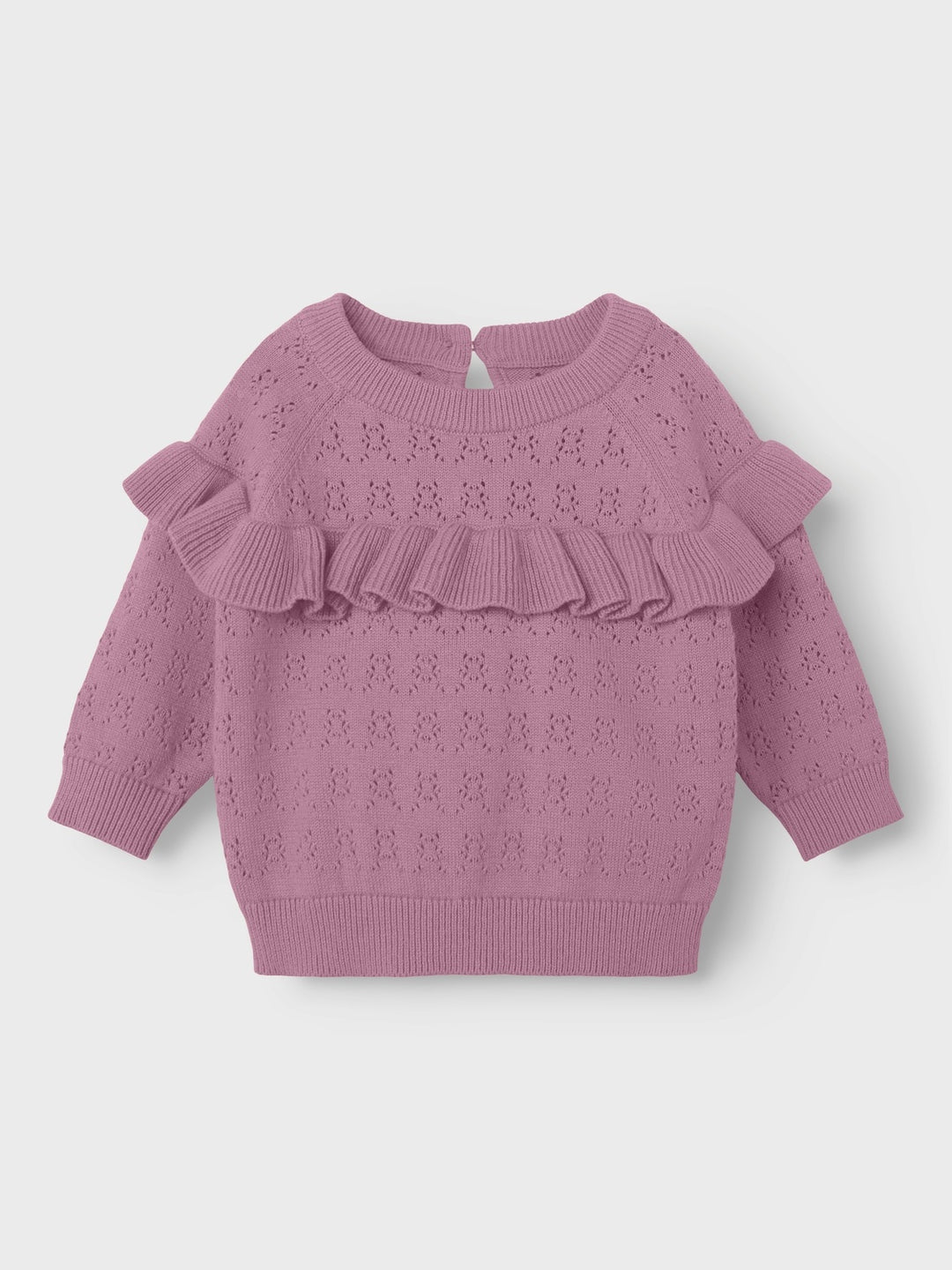 Baby Pullover OSILLA Mauve Orchid Regular Fit