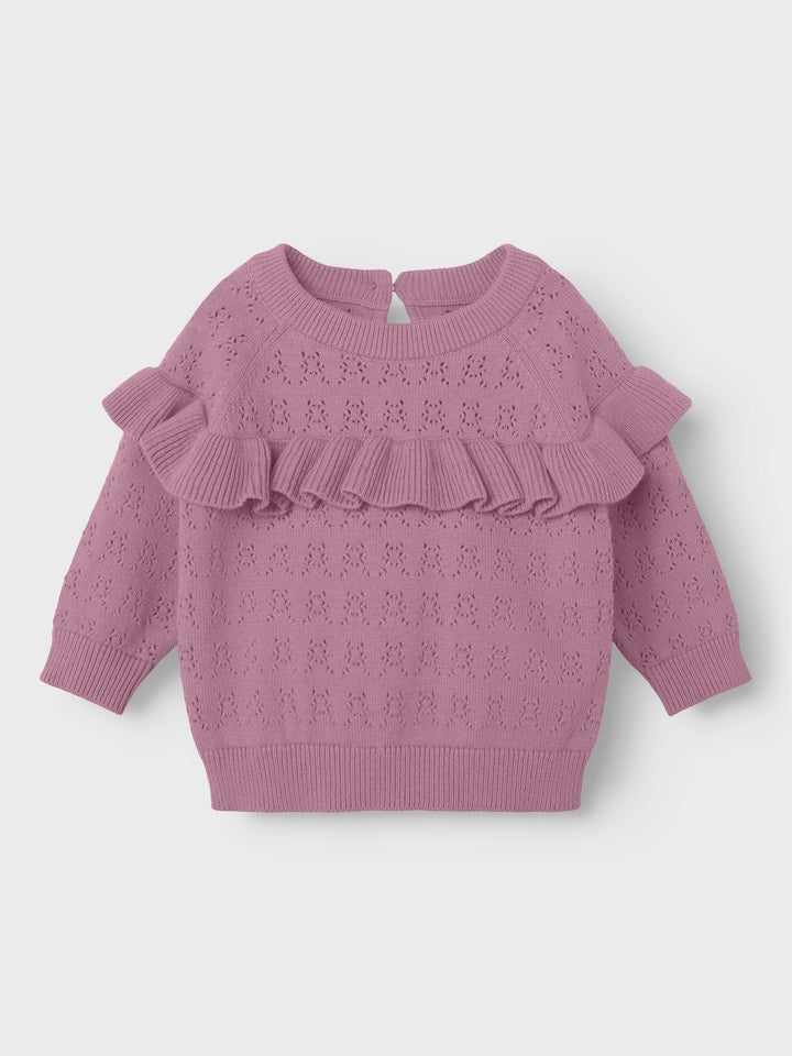 Baby Pullover OSILLA Mauve Orchid Regular Fit