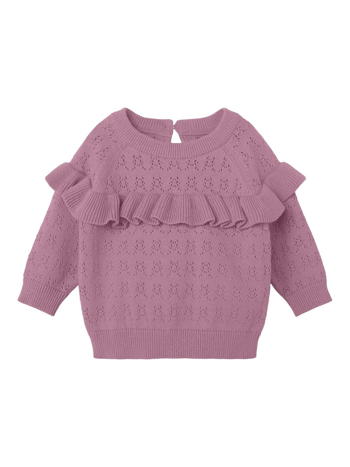 Baby Pullover OSILLA Mauve Orchid Regular Fit