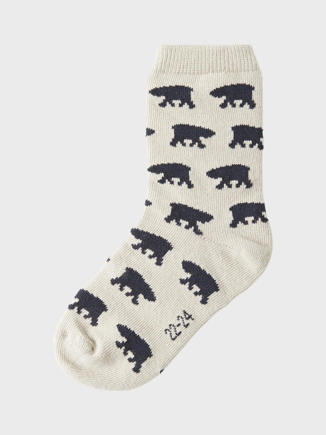 Mini sokken KOSY 3P Pure Cashmere Grey Melange + Pine Grove