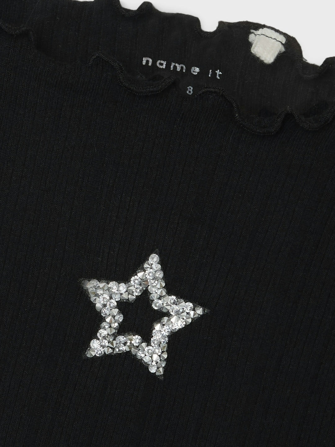 Kinder Langarmshirt RUMALA Schwarz Slim Fit