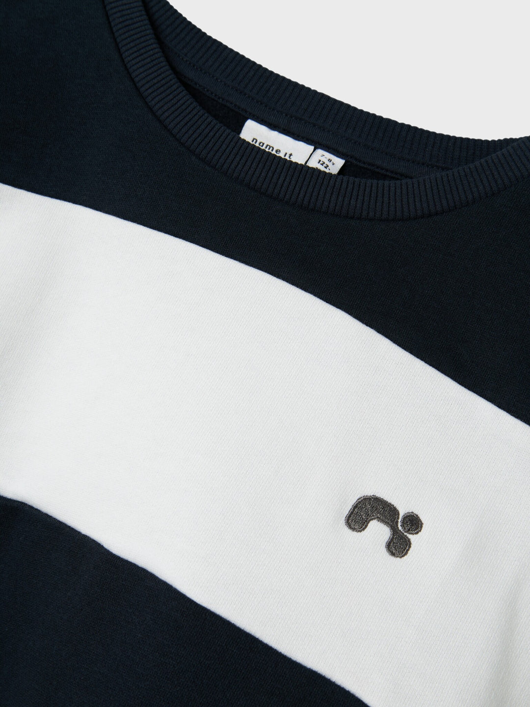 Kids trui SALTOS Bright White DARK SAPPHIRE Regular Fit