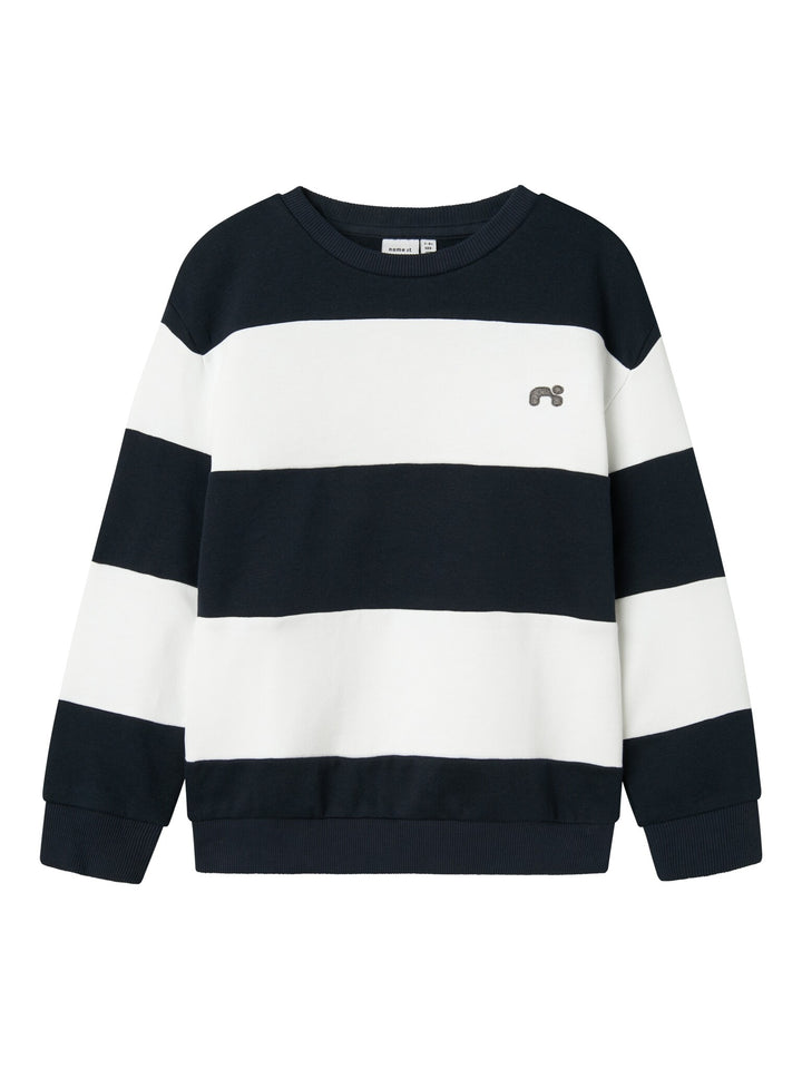 Kids trui SALTOS Bright White DARK SAPPHIRE Regular Fit