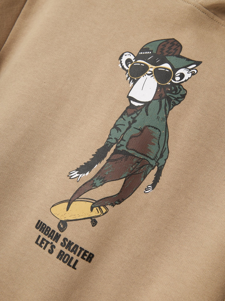 Kids trui RENMA Weathered Teak Regular Fit