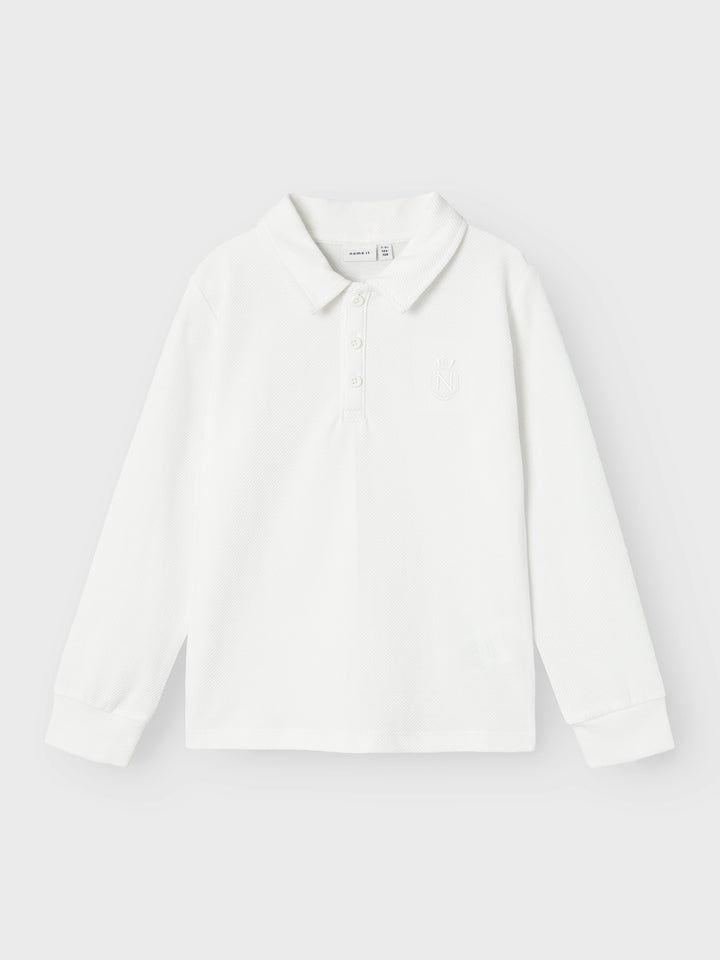 Kids polo ROHENRIK Bright White Standard Fit