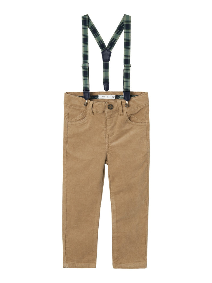 Mini Hose RYAN Weathered Teak Slim Fit