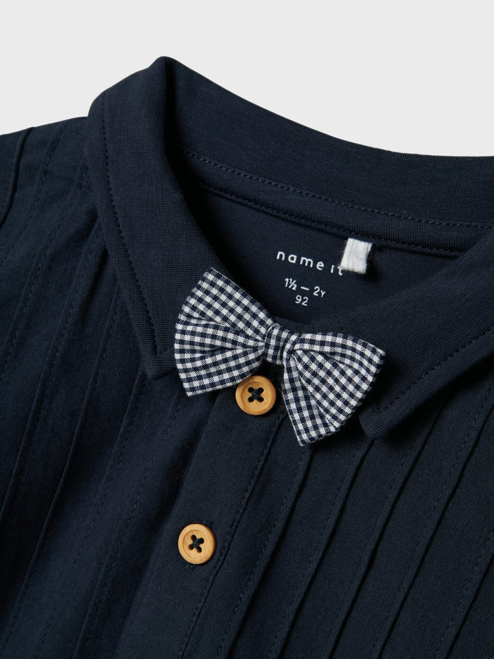 Mini longsleeve RUMLE Dark Sapphire Regular Fit