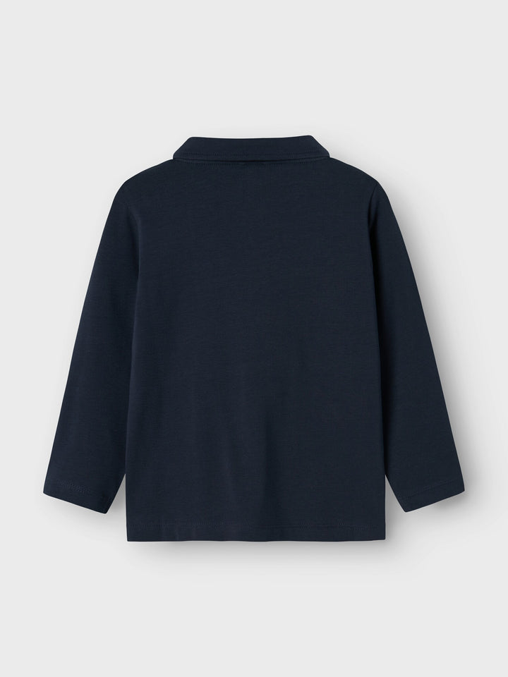 Mini longsleeve RUMLE Dark Sapphire Regular Fit