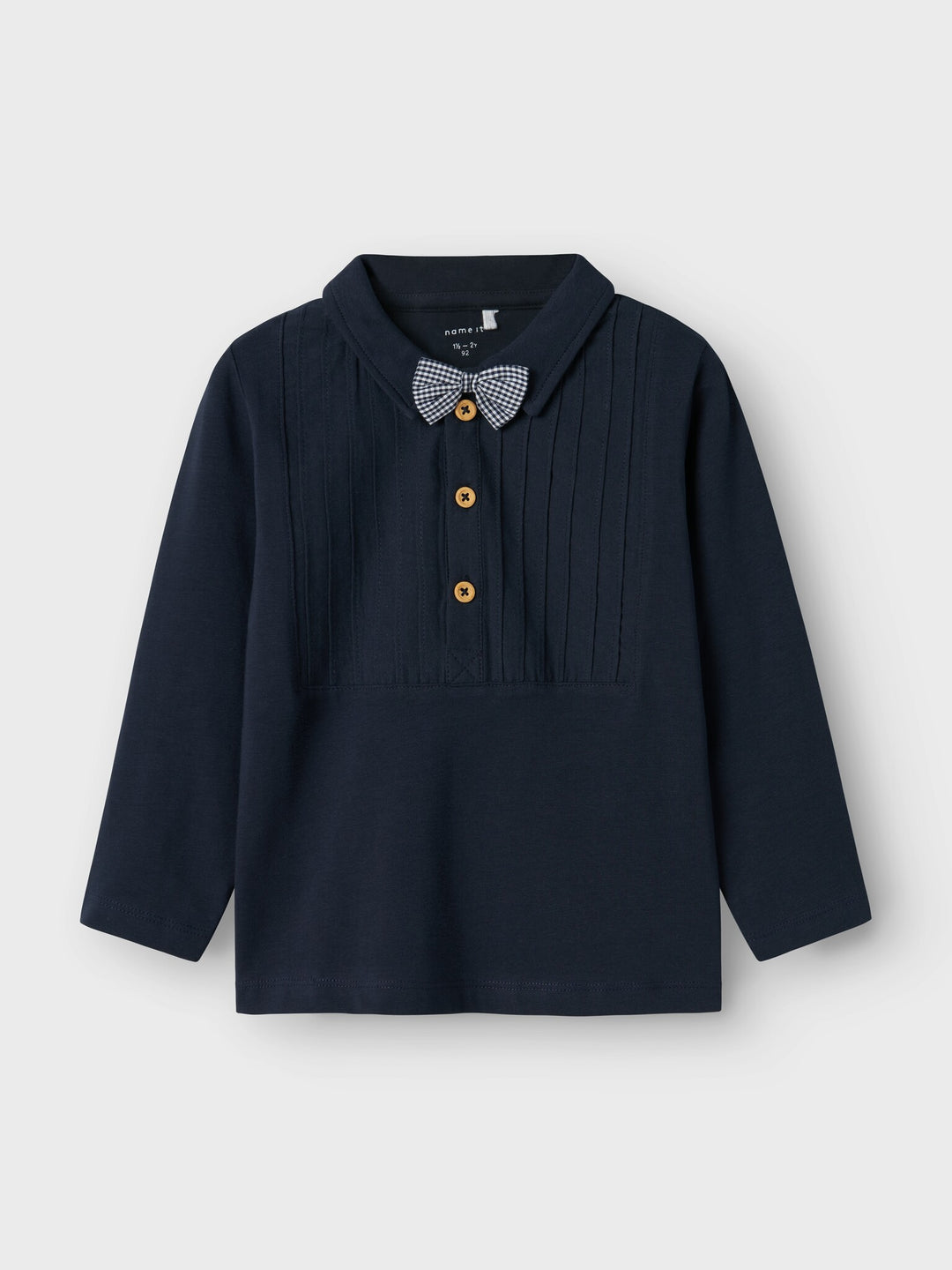 Mini longsleeve RUMLE Dark Sapphire Regular Fit