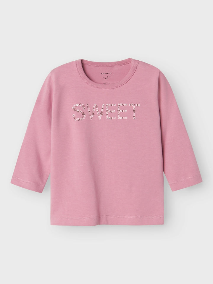 Baby Langarmshirt OSIA Mauve Orchid Regular Fit