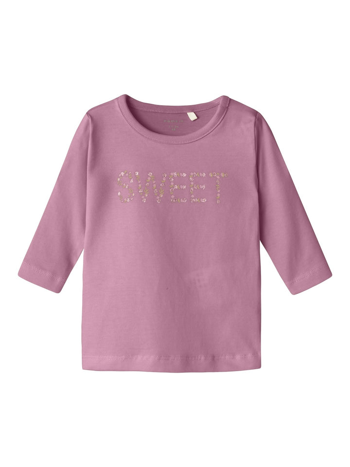 Baby Langarmshirt OSIA Mauve Orchid Regular Fit