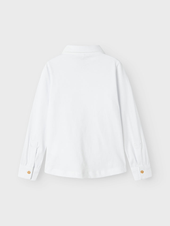 Mini blouse RONALD Bright White Regular Fit