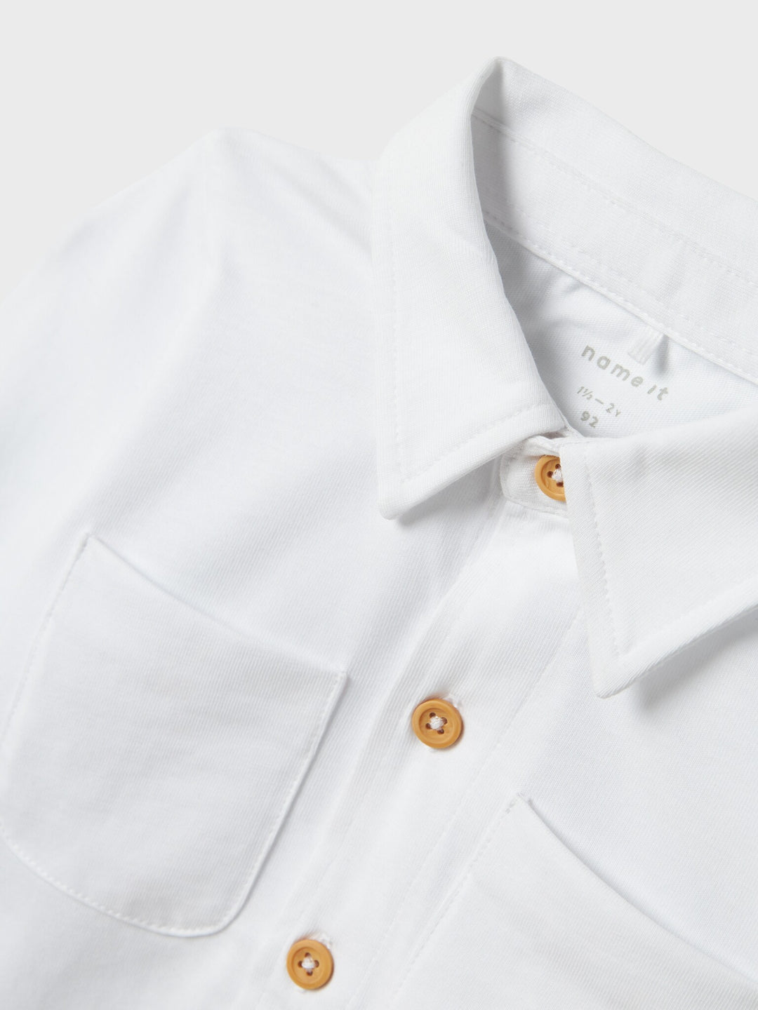 Mini blouse RONALD Bright White Regular Fit