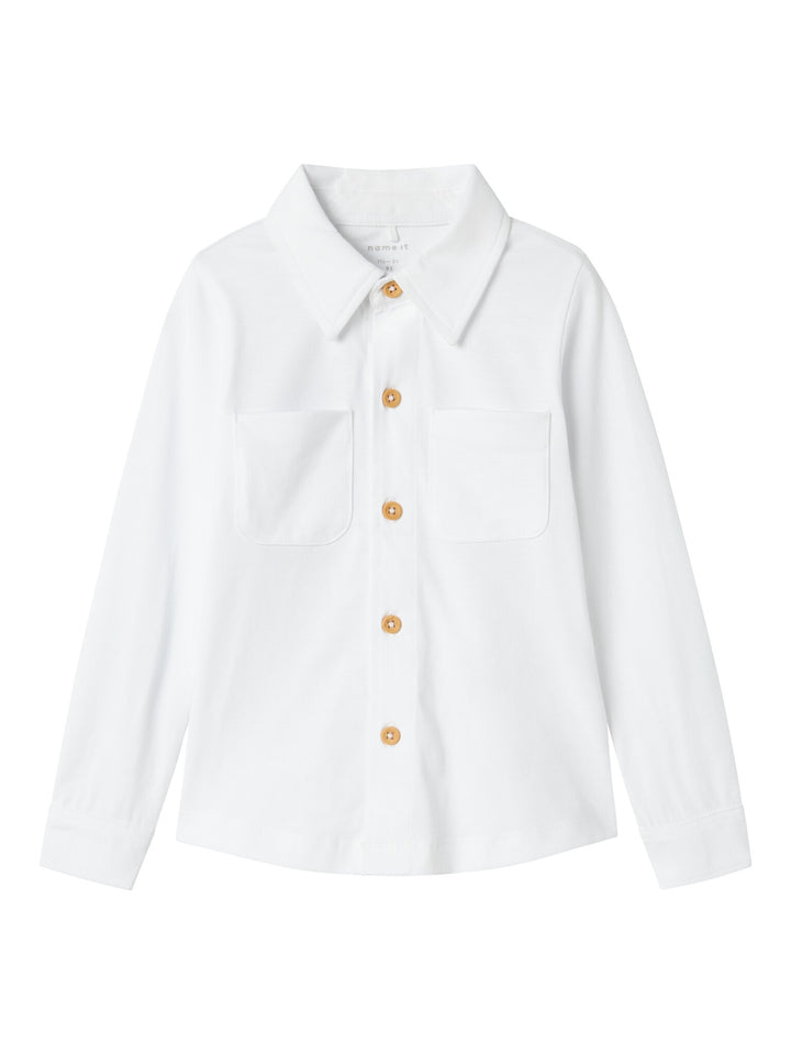 Mini blouse RONALD Bright White Regular Fit