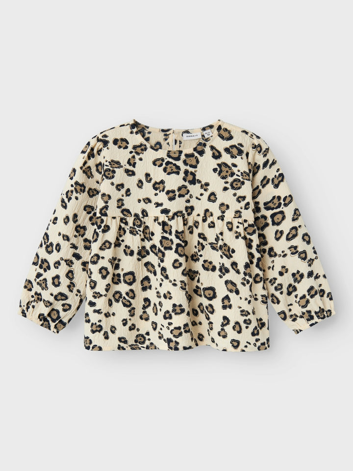 Mini Langarmshirt POLLY Summer Sand. Regular Fit