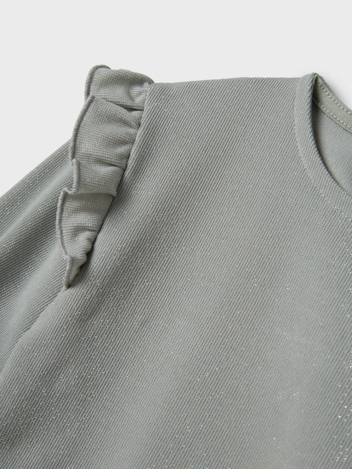 Mini longsleeve ROISIN Silver Regular Fit