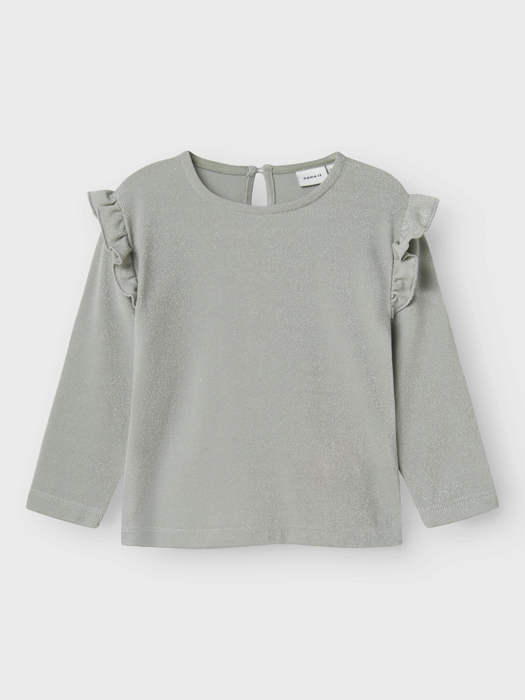 Mini longsleeve ROISIN Silver Regular Fit