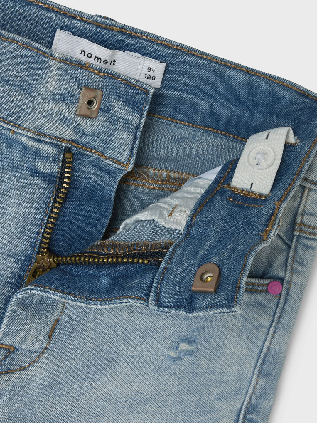 Kids spijkerbroek POLLY Light Blue Denim Skinny Fit