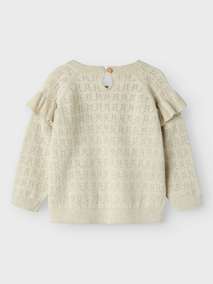 Baby Pullover OSILLA Peyote Melange Regular Fit