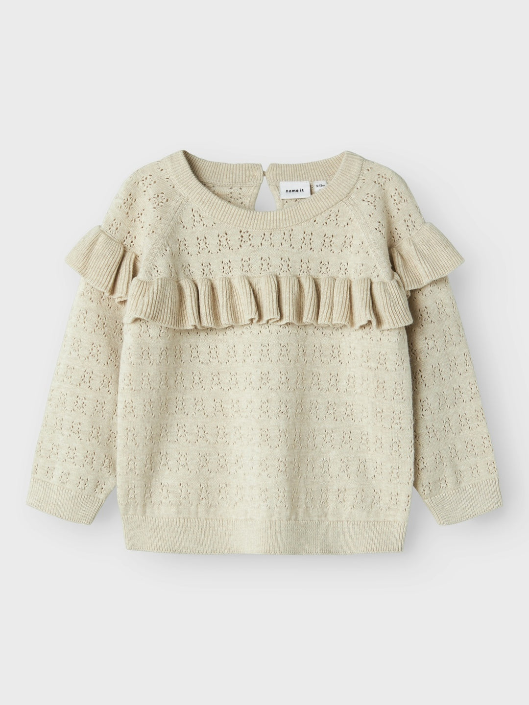Baby Pullover OSILLA Peyote Melange Regular Fit