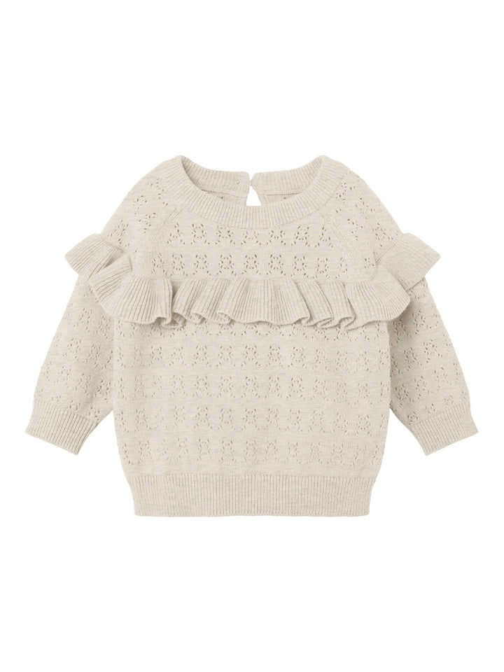 Baby Pullover OSILLA Peyote Melange Regular Fit
