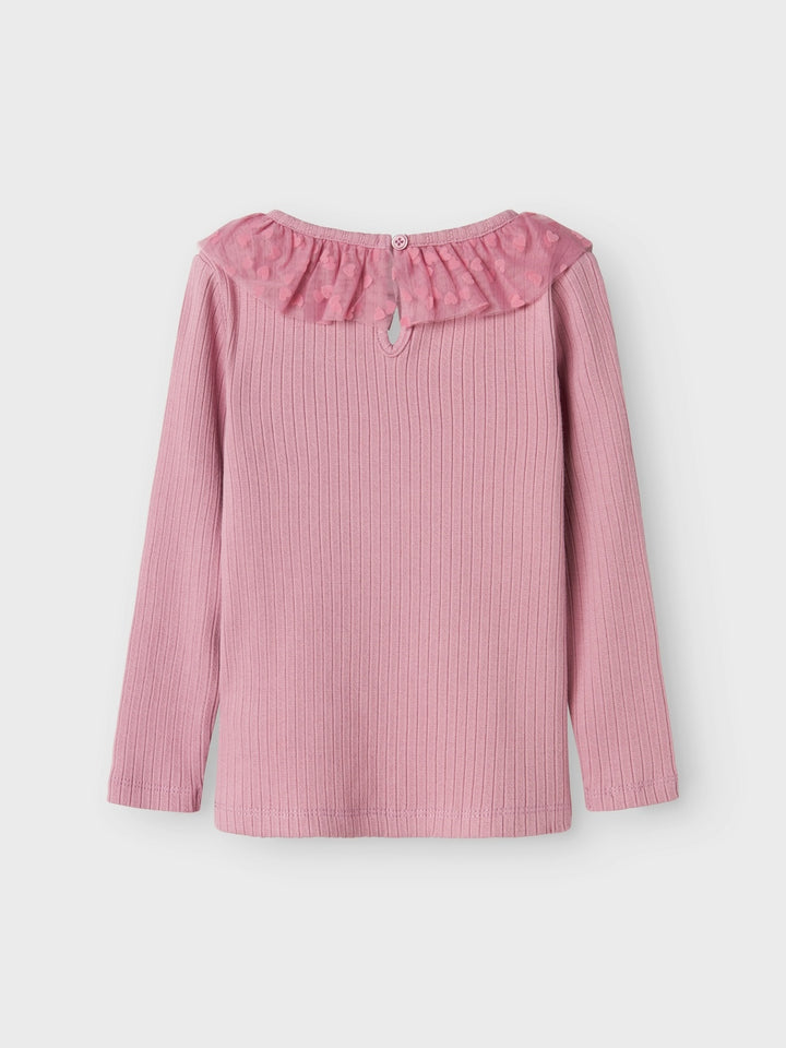 Mini longsleeve NAJAS Mauve Orchid Super Slim Fit