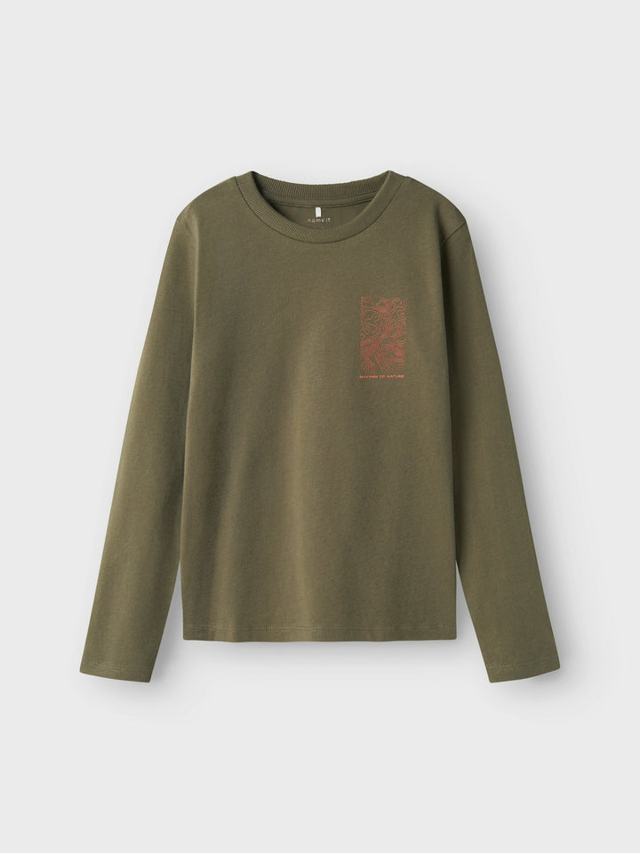Kids longsleeve OSKOLE Tea Leaf Standard Fit