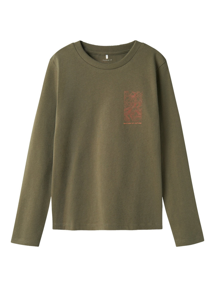 Kids longsleeve OSKOLE Tea Leaf Standard Fit