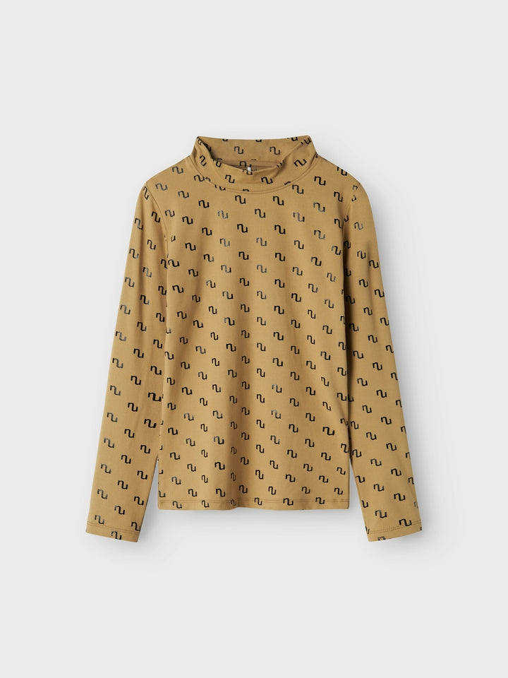 Kinder Langarmshirt NIKANEL Kelp Slim Fit