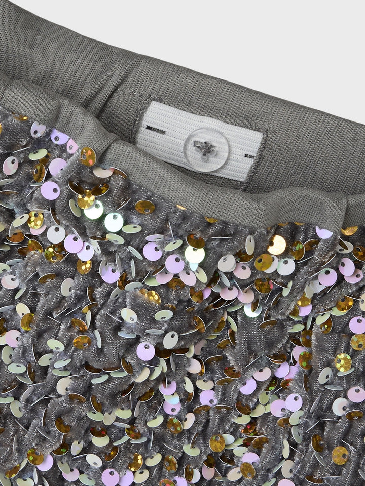 Kids broek RUNICA Granite Grey GOLD AND WHITE Straight Fit