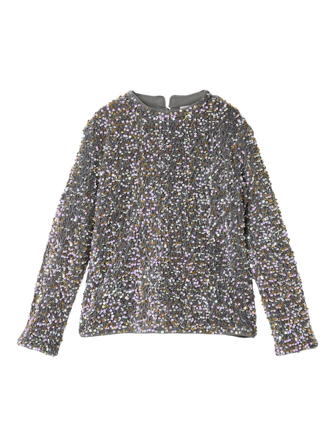 Kids longsleeve RUNICA Granite Grey GOLD AND WHITE Standard Fit