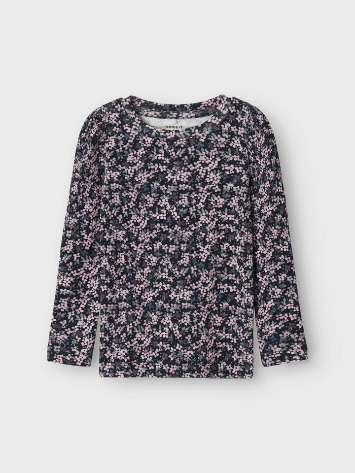 Mini Langarmshirt OJATAS Dunkel Saphir Super Slim Fit