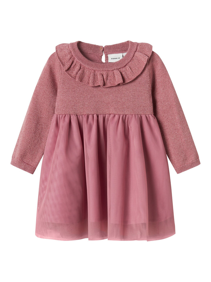 Baby jurk RIGLITTER Mauve Orchid Regular Fit