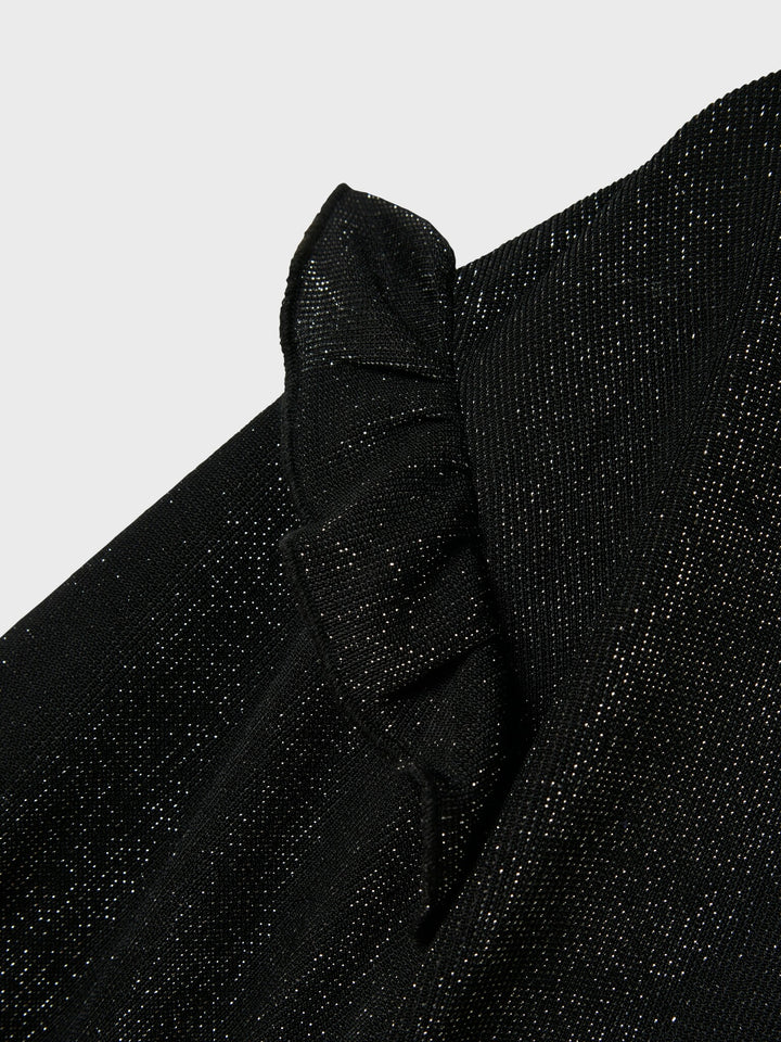 Kinder Langarmshirt ROISIN Schwarz Regular Fit