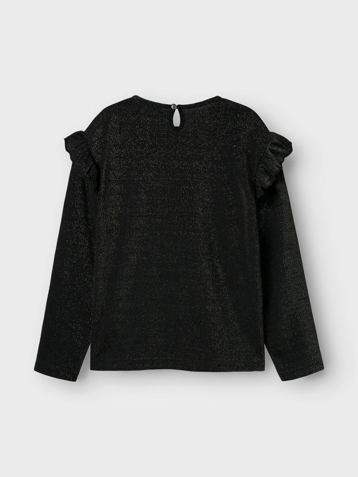 Kinder Langarmshirt ROISIN Schwarz Regular Fit