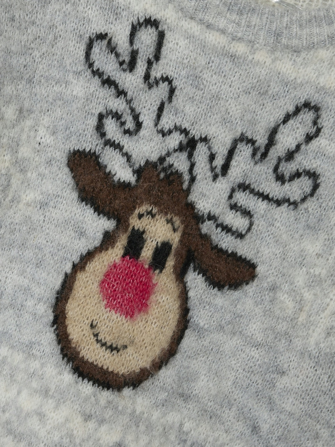 Kids trui RIHYGGE Light Grey Melange Regular Fit