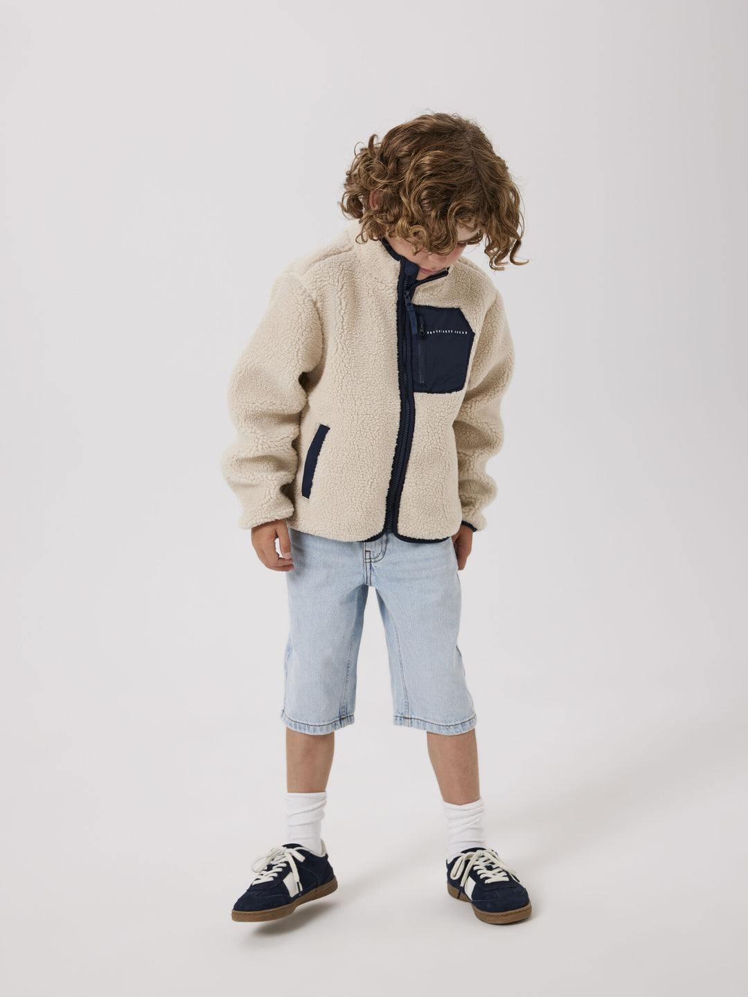 Kids Jas MATTIA Moonbeam CHEST POCKET DARK SAPPHIRE